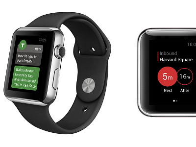 MBTA Apple Watch Concept apple boston ios mbta watch