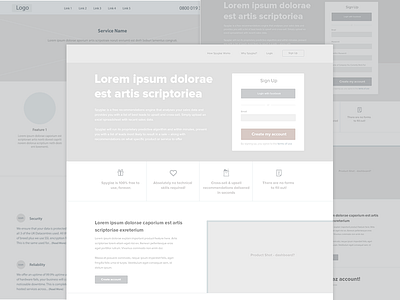 Wireframe Designs greyscale wireframes mockup interface mockups photoshop wireframes startup wireframes wireframe interface wireframes