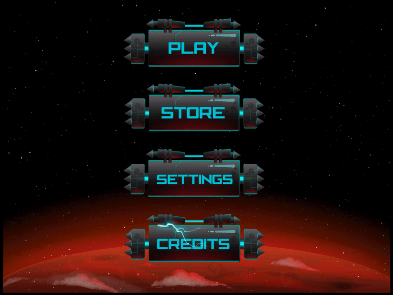 Game Menu game menu mobile screen ui
