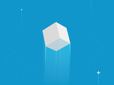 Super fast cube 3d animation c4d design illustration motion styleframe