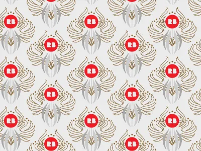 Pattern Detail art deco art nouveau branding floral illustration logo pattern