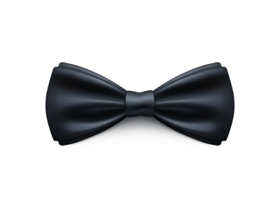Bow Tie black bow tie classic vector