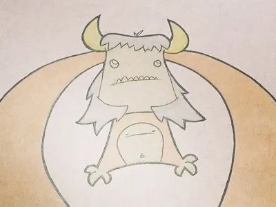 Monster - Moleskine Cover illustration monster