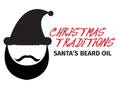 Santa's Beard Oil – A Label beard oil hipstersanta label logo oil product santa