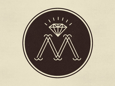 M Monogram lettering monogram