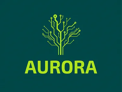 Aurora Logo v2 brand brand identity corporate logo
