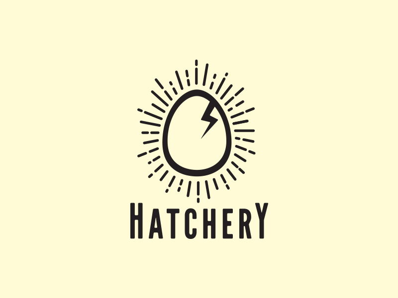 Hatchery v2 brand branding hatchery logo popup restaurant vancouver venue wip