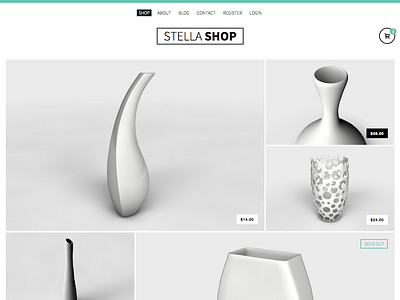 StellaShop - Elegant E-Commerce Theme blog bootstrap clean creative ecommerce elegant minimal off canvas responsive shop simple