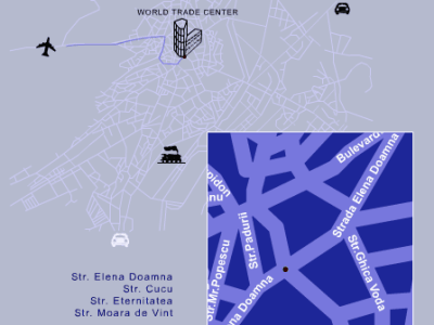 World Trade Center Map animation