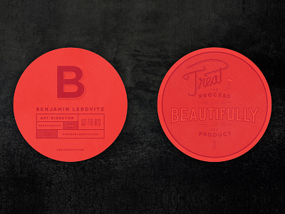 Dribbble Coaster branding coaster print