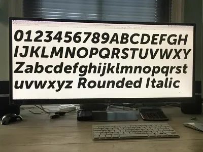 Working on Museo Sans Rounded italics italics museo rounded sans