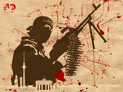 Berlin under terror hamas isis islam middle east radical terror