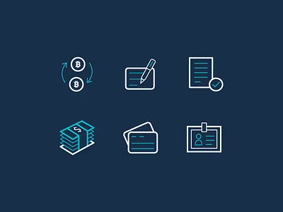 Icons icons lines vector