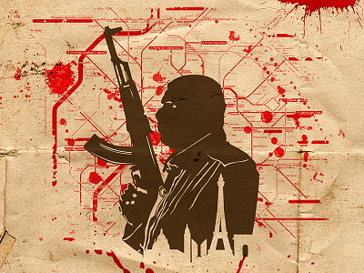 Paris under terror hamas isis islam middle east radical terror