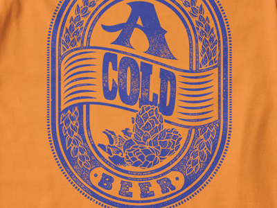 T Shirt Design 1493 beer beer label beer tag malt typography typography design typography print
