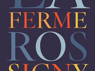 The Quarto typeface display hco quarto serif