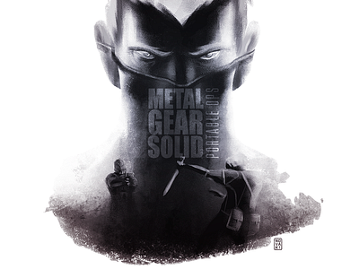 MetalGearSolid PO poster bigboss illustration metalgear mgs null portable solid