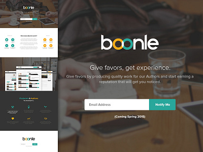 Boonle Teaser design graphic interactive interface ui ux web website