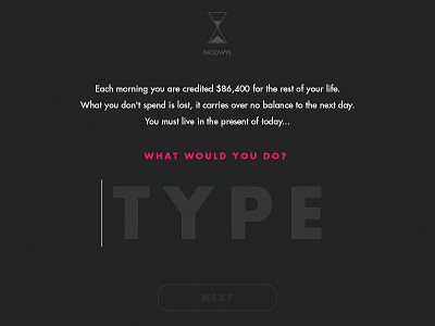 NGDWYL brand design futura labs type ui