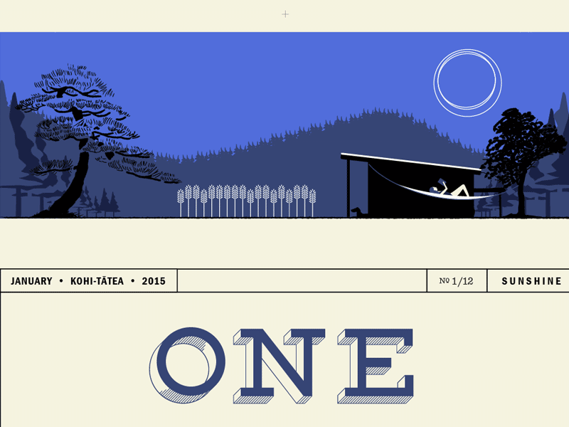 A third of the way done calendar illustration whiskey whisky