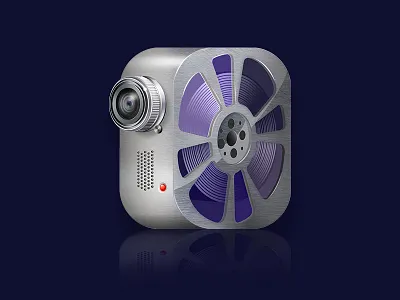 supervideo icon blue camera icon photoshop video web