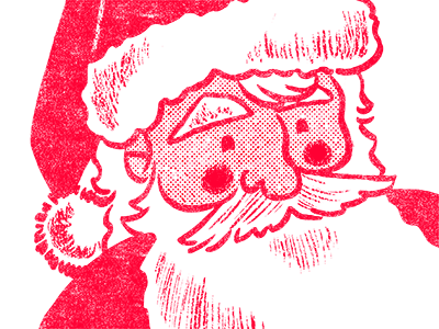 Santa Sketch character christmas illustration santa santa clause sketch