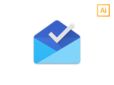 Inbox icon Freebie android freebie google icon inbox lollipop ui vector