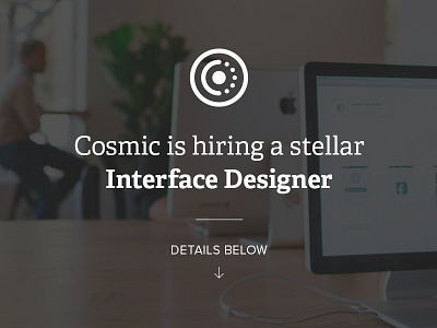 We're Hiring: Interface Designer design hiring interface stellar ui