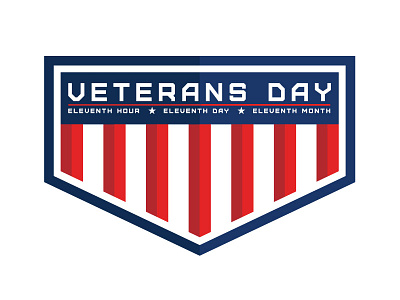 Veterans Day badge icon logo shield veterans day