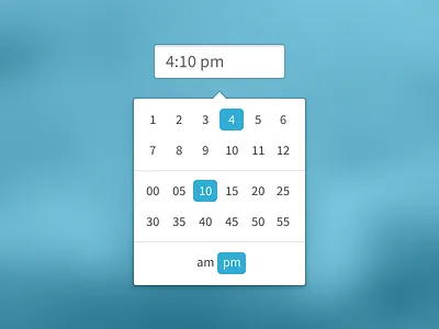 Timepicker time time picker timepicker