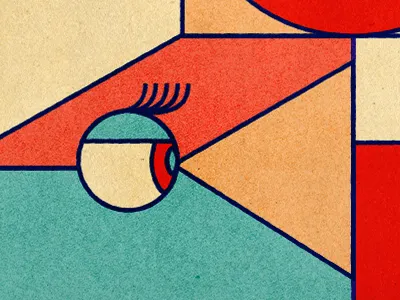 Eye See You colors design drawing eye eyelashes illustration illustrator textures