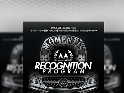 Recognition Program Poster & Flyer black bling car flyer poster print recognition