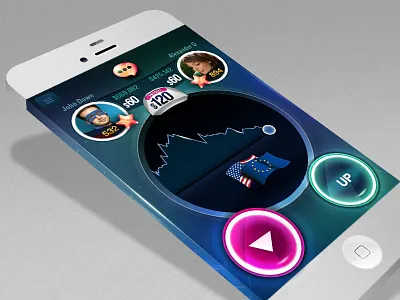 Mobile App app finance game iphone mobile