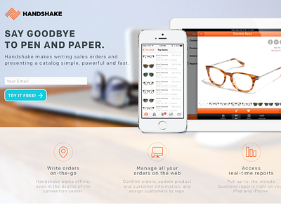 Landing Page (crop) eyewear landing landing page web