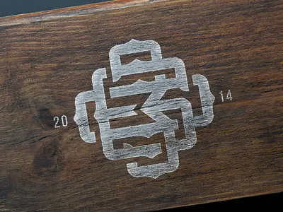 Factory 360 Vintage 2014 360 factory logo monogram paint vintage wood