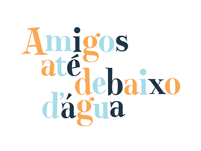 60s style fun lettering. contrast cugat jim flora lettering serif steinweiss