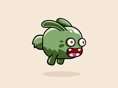 Flying Rabbit Monster Game Character android game flappy flying game art game asset game character gamedev mobile games monster rabbit sidescroller sprite sheet