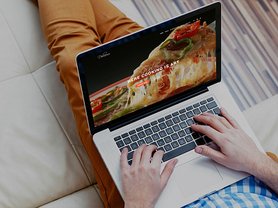 Delicioso: WIP food joomla landing page onepage resturant template