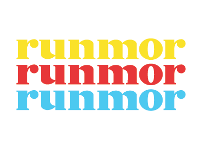 runmor logotype typography