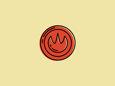 Fire Medallion fire fire medallion icons medallion ocarina of time zelda zelda icons