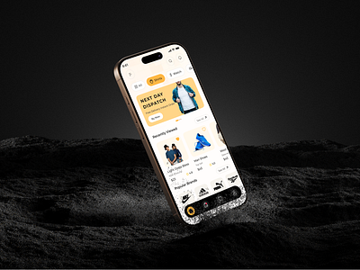 Fashion Mobile App UI Design branding delivery service ecommerce ui fashion store fashion template fashion website graphic design logo luxury store app mobile ui modern app modern app ui product filter ui