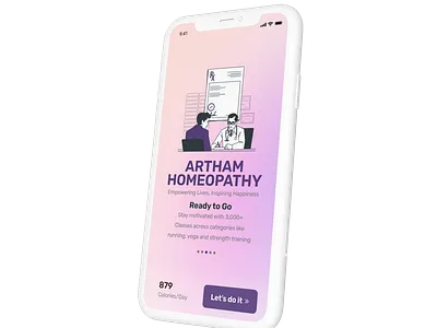 Case Study: Product Design for Artham Homeopathy Daily Health 3d android app animation app branding design figma graphic design illustration logo mobile app design motion graphics ui user experience userinterface ux uxd visual design