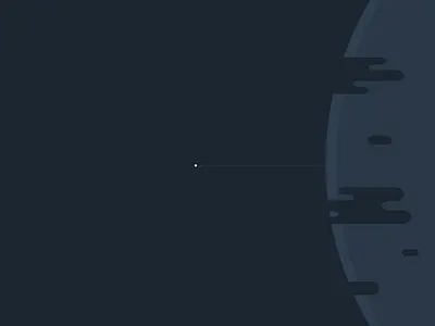 Colony animation design earth explorers illustration motion planet simple space spacecraft