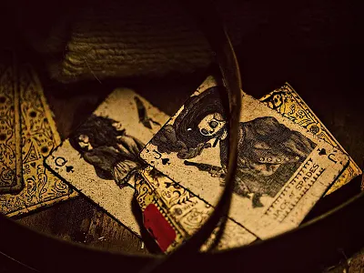 Tequila Deck Teaser - Prohibition Collection cards court cards deck gambling illustration jack magic playing queen skull spades tequila