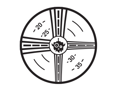 Kidwell Testpattern antenna gears horns kidwell monster monsterbot robot test pattern tv