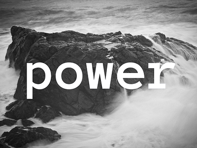 power - full photography type