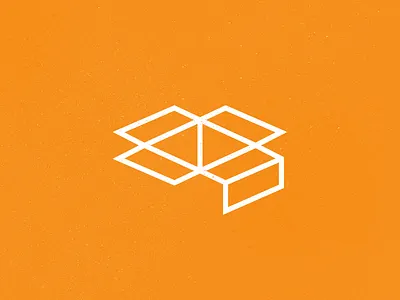 Box Cross Logo box cross folded logo mark open religion