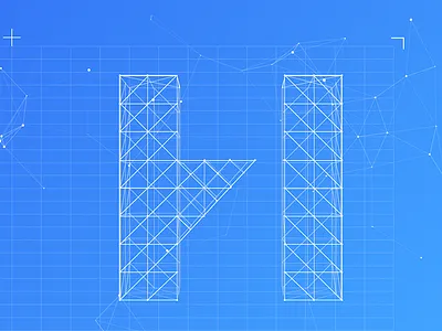 Particles, particles...everywhere.. blueprint design js particles ui ux visual design