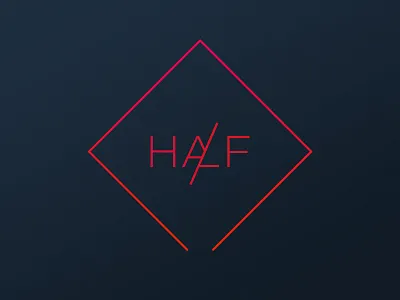 Half diamond game design glow half ios line ui ux