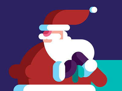 Santa. card christmas claus holiday holidays santa xmas